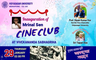 Inauguration of the Mrinal Sen Cine Club